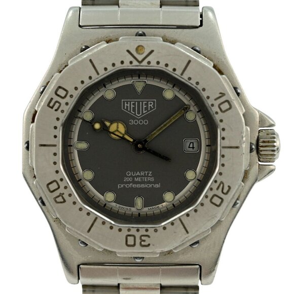 Heuer (Pre-Tag) Ladies 31mm Professional 3000 Series Diver Watch main image 5